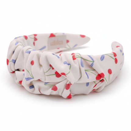 Opaska Marszczulka WISIENKA / UL&KA