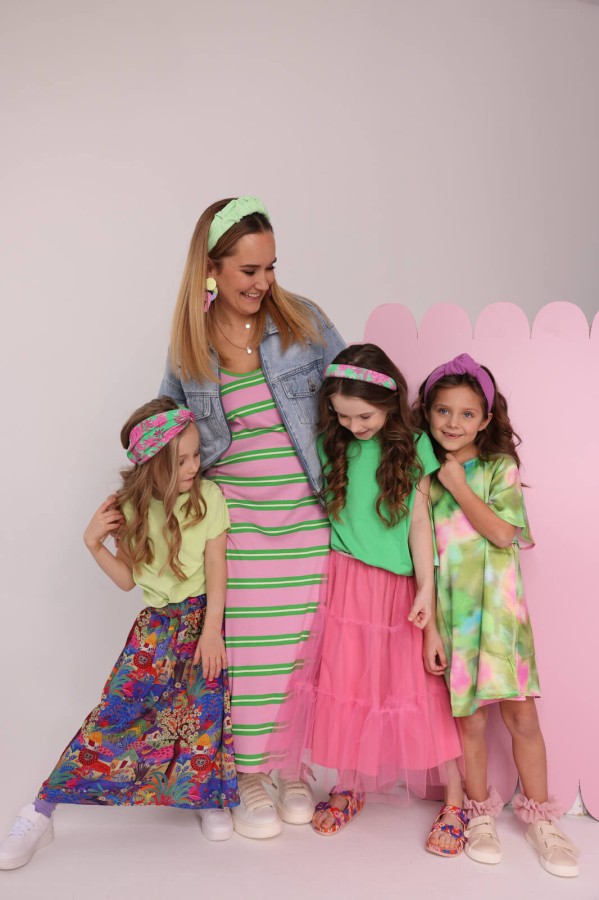 Opaska Marszczulka PISTACJA / UL&KA