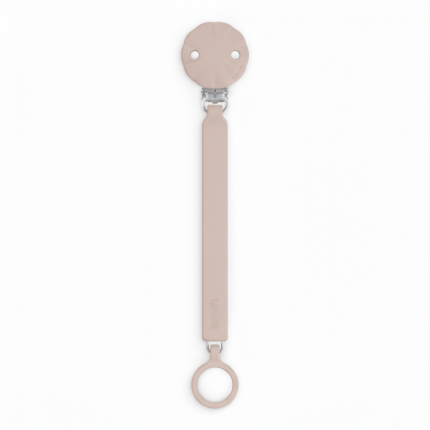 Silikonowa zawieszka do smoczka WONDER - Pale Mauve / Suavinex