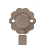 Silikonowa zawieszka do smoczka WONDER - Raw Umber / Suavinex