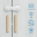 Blokada szaf i szuflad przed dziećmi na zatrzask, 10 szt. / SIPO