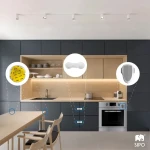 Blokada szaf i szuflad przed dziećmi na zatrzask, 10 szt. / SIPO