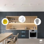 Blokada na zatrzask szaf i szuflad, 10 szt. / SIPO