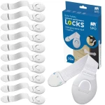 Blokada na zatrzask szaf i szuflad, 10 szt. / SIPO