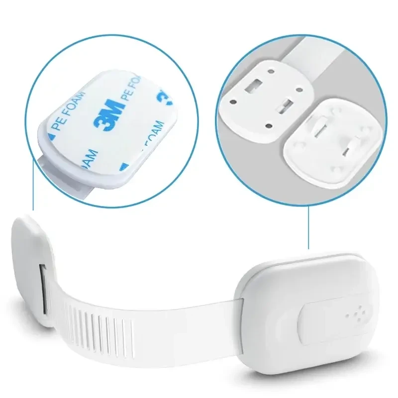 Zabezpieczenia szaf i szuflad przed otwarciem z regulacją, 6 szt. / SIPO