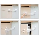 Zabezpieczenia szaf i szuflad przed otwarciem z regulacją, 6 szt. / SIPO