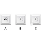 Zabezpieczenia Kontaktów Elektrycznych - Białe, 12 szt. / SIPO