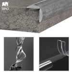 Taśma zabezpieczająca kanty narożniki mebli – Przeźroczysta, 4 szt. / SIPO