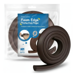 Piankowa taśma zabezpieczająca kanty i rogi mebli – Brązowa, 2m. / SIPO