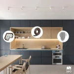 Piankowa taśma zabezpieczająca kanty i rogi mebli – Brązowa, 2m. / SIPO