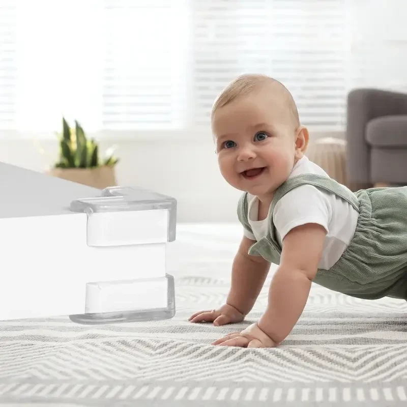 Zabezpieczenia ostrych narożników, krawędzi mebli, L-Kształt, 12 szt. / SIPO