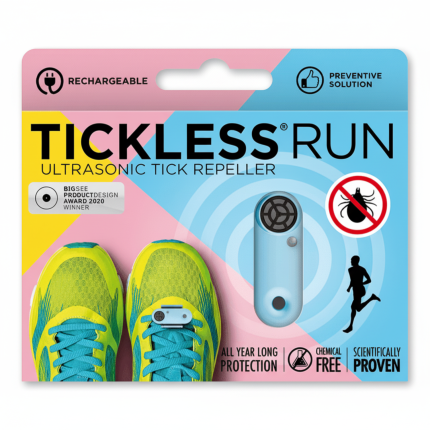 Ultradźwiękowe urządzenie chroniące przed kleszczami TICKLESS® Run Blue
