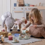 Drewniany zestaw do herbaty FSC / Sebra