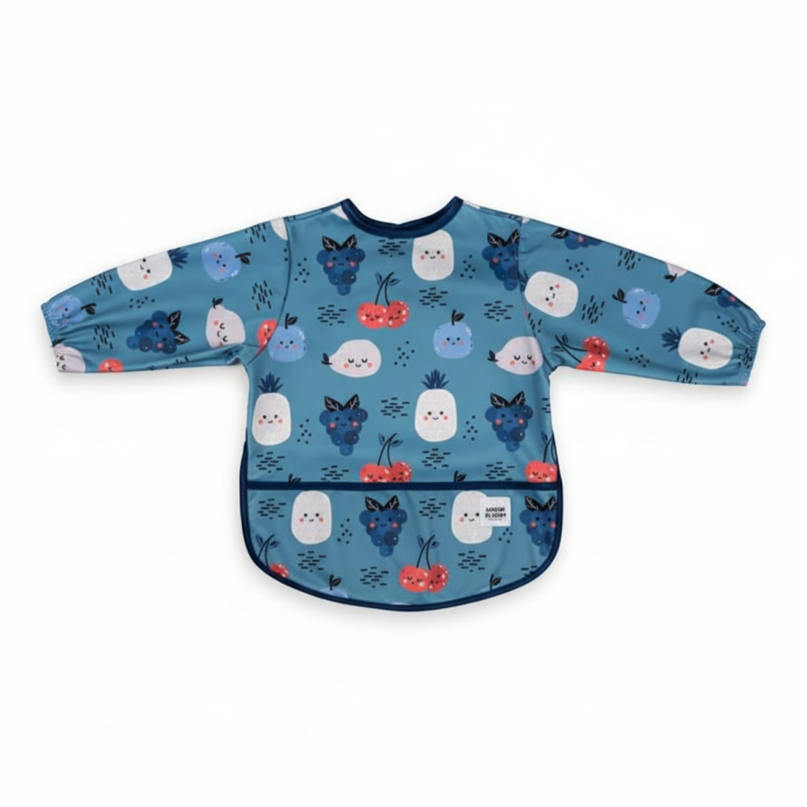 Śliniak z rękawami Frutti / Moon Bloom