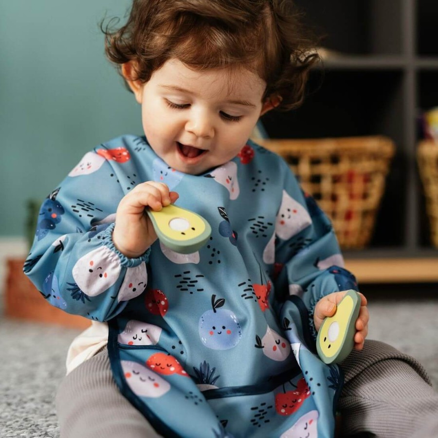 Śliniak z rękawami Frutti / Moon Bloom