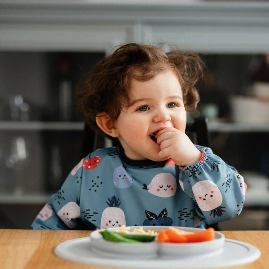 Śliniak z rękawami Frutti / Moon Bloom