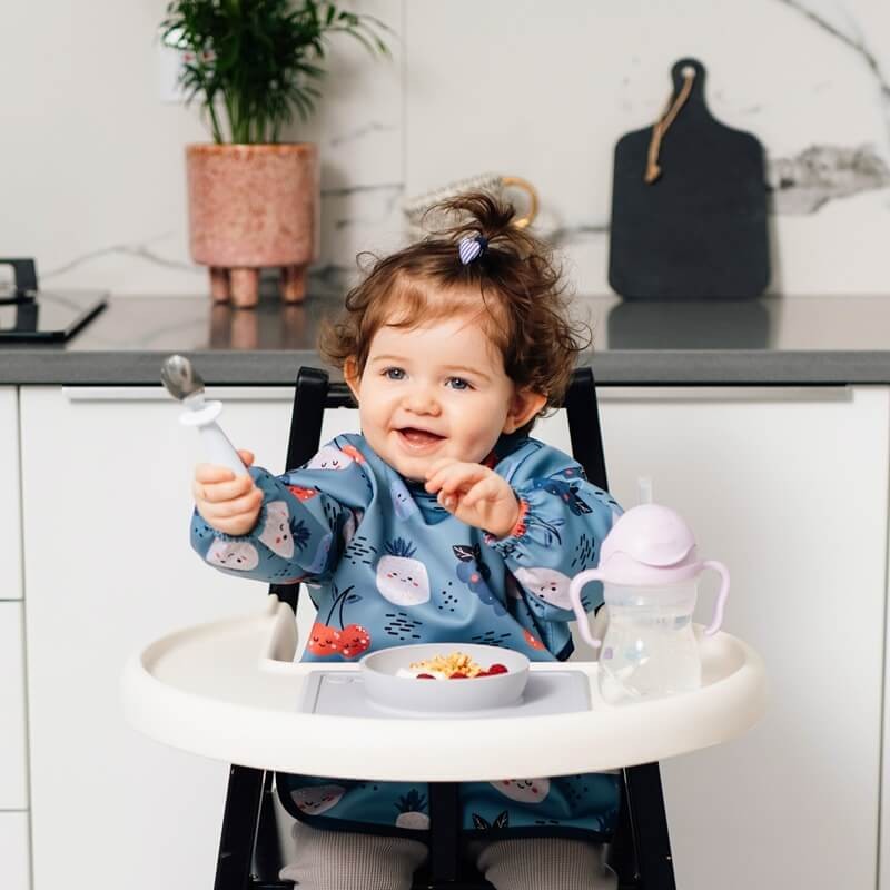 Śliniak z rękawami Frutti / Moon Bloom