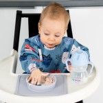 Śliniak z rękawami Frutti / Moon Bloom