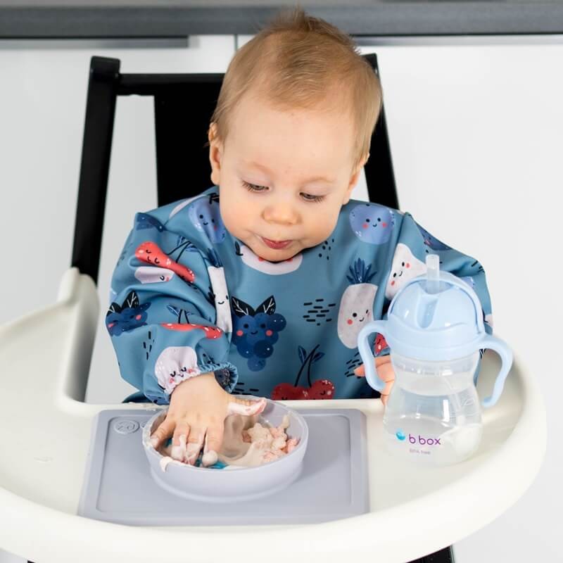 Śliniak z rękawami Frutti / Moon Bloom