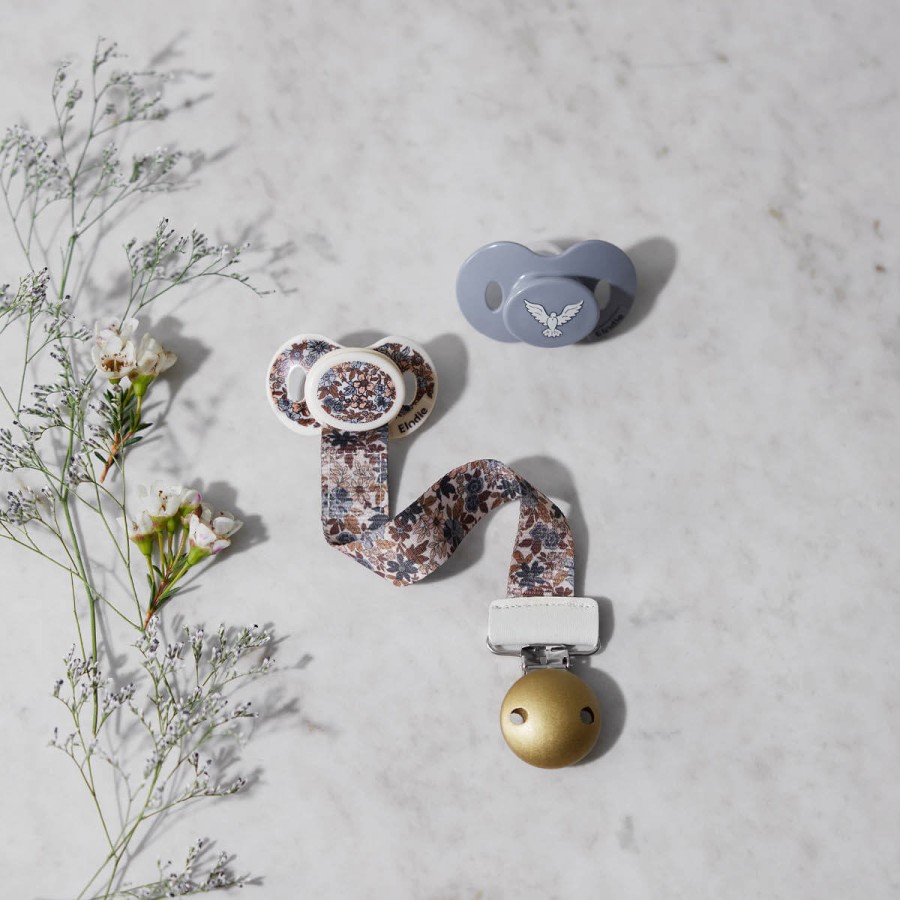 Drewniana zawieszka do smoczka - Blue Garden / Elodie Details