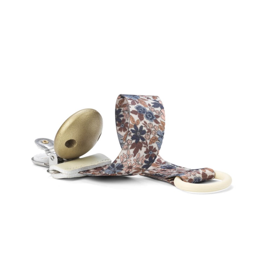 Drewniana zawieszka do smoczka - Blue Garden / Elodie Details