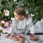 Śliniak z długim rękawem - Autumn Rose / Elodie Details