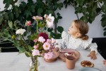 Śliniak z długim rękawem - Autumn Rose / Elodie Details