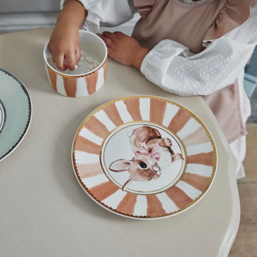 Zestaw obiadowy porcelanowy - Bunny Darling / Elodie Details