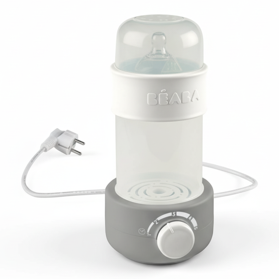 Podgrzewacz i sterylizator parowy do butelek i słoiczków Babymilk Second grey