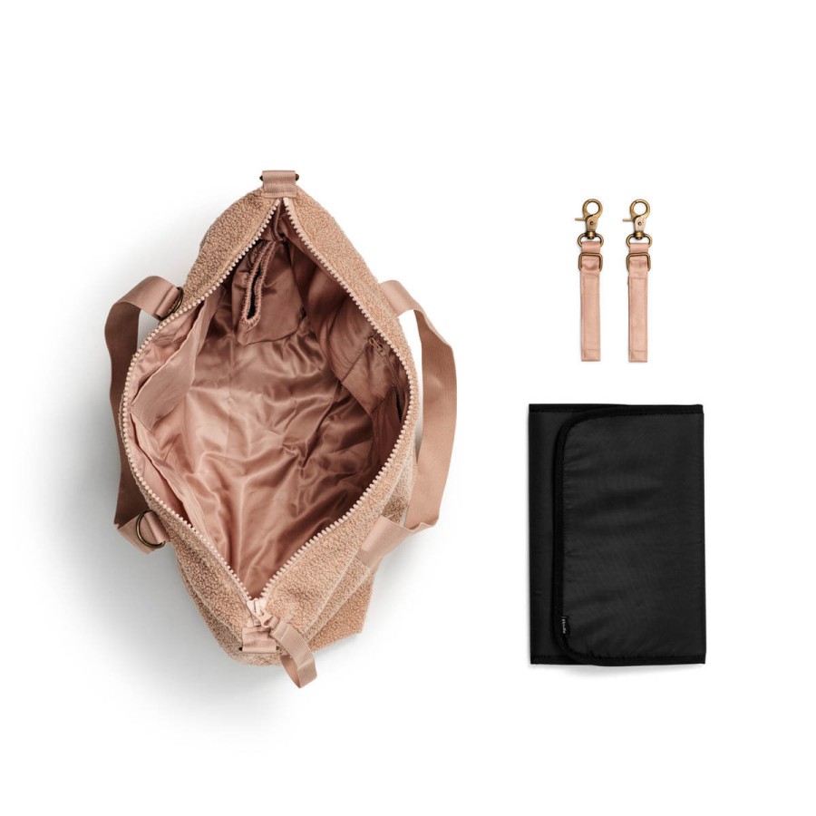 Torba dla mamy - Soft Shell Pink Boucle / Elodie Details