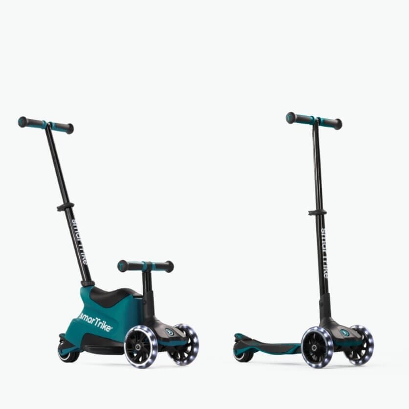 Hulajnoga 4w1 Xtend Scooter + Ride-on - Teal / smarTrike