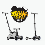 Hulajnoga 4w1 Xtend Scooter + Ride-on, Cool Grey / smarTrike