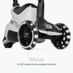 Hulajnoga 4w1 Xtend Scooter + Ride-on, Cool Grey / smarTrike