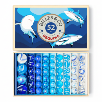 Szklane kulki REKINY / Billes & Co