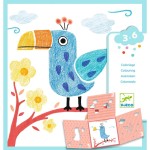 Kolorowanki z szablonami krok po kroku / Djeco