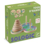 Gra logiczna Sologic - WIEŻE HANOI / Djeco DJ00812