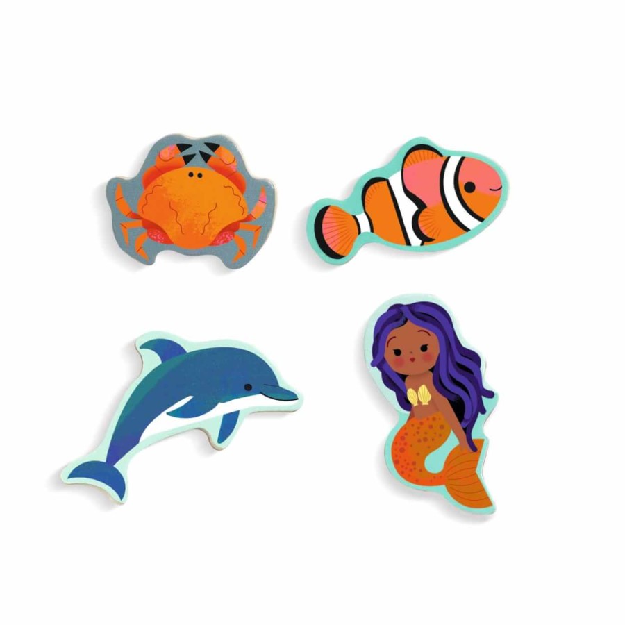 Drewniana łamigłówka OCEAN 2+ / Djeco