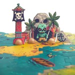 Puzzle tekturowe Arty Toys - BITWA / Djeco DJ06847