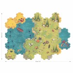 Puzzle tekturowe Arty Toys - BITWA / Djeco DJ06847