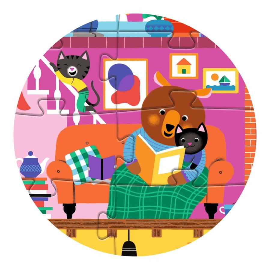 Puzzle gigant DOMEK MAŁYCH PRZYJACIÓŁ / Djeco DJ07169