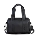 Torba do wózka Mommy Club Vegan Leather Black / Childhome