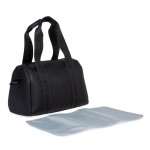 Torba do wózka Mommy Club Vegan Leather Black / Childhome