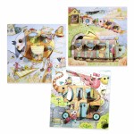 Kolorowanki z okienkami MALO 5+ / Djeco