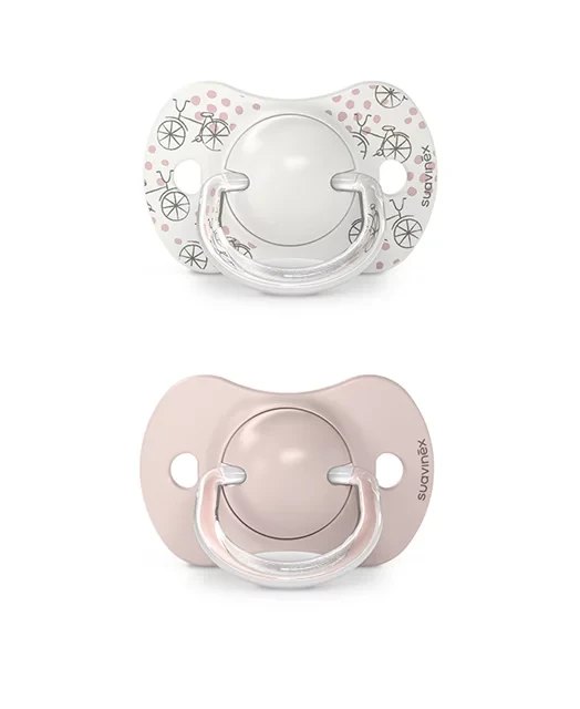 Smoczek fizjologiczny Walk in the park SX Pro - różowy, 2 szt. / Suavinex