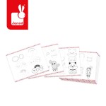 Zestaw kreatywny Rysowanie krok po kroku Modele kawaii 7+ / Janod