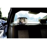 Lusterko samochodowe z oświetleniem LED / BabyDan