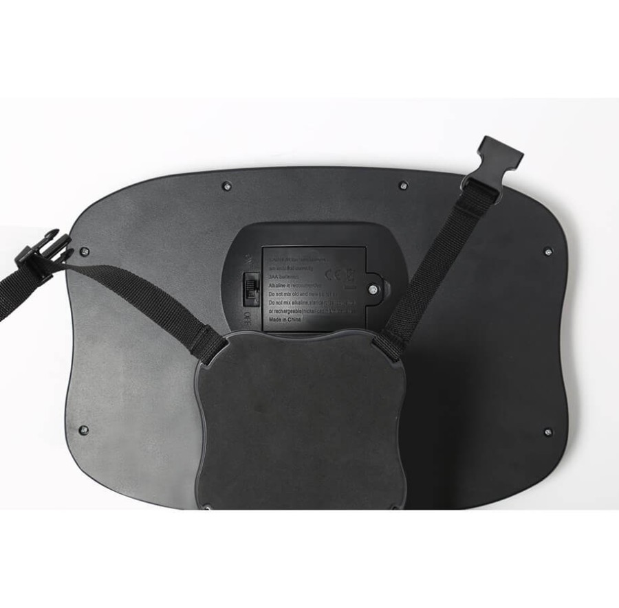 Lusterko samochodowe z oświetleniem LED / BabyDan