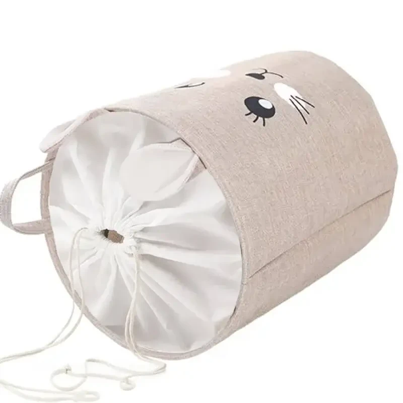 Zamykany kosz na ściągacz do przechowywania zabawek PREMIUM - Królik / SIPO