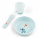 Pierwszy zestaw obiadowy Playground - Blue / Done by Deer
