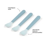Łyżeczki dla niemowląt Easy-grip - Blue, 3 szt. / Done by Deer